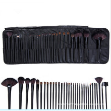 32PCS Professional Cosmetic Brush Set with Black PU Leather Bag